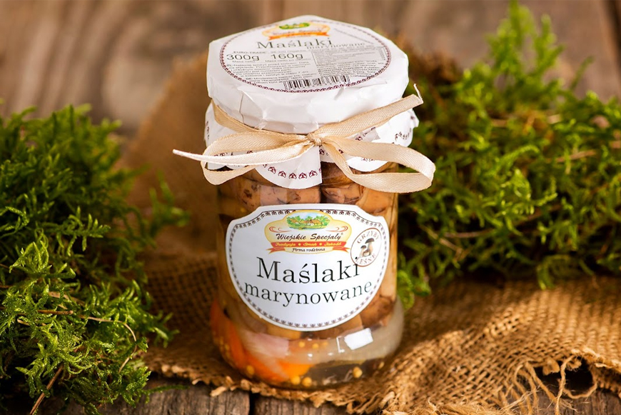 Maślaki marynowane