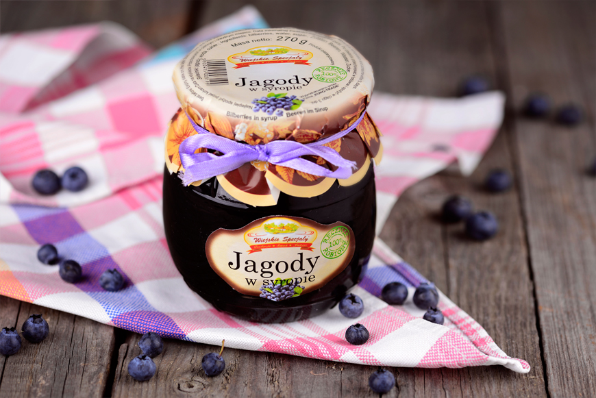 Jagody w Syropie